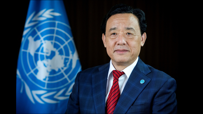 Dr Qu Dongyu, Director General of the Food and Agriculture Organisation of the United Nations. 