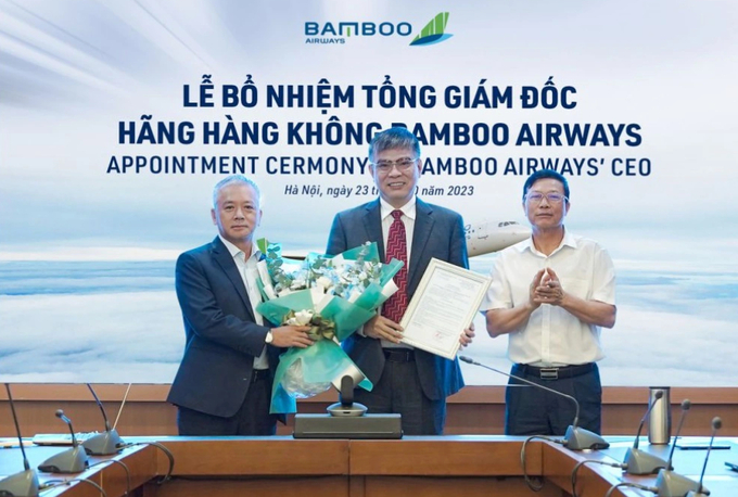 Ông Lương Hoài Nam được bổ nhiệm vị trí Tổng giám đốc của Bamboo Airways từ cuối tháng 10/2023.