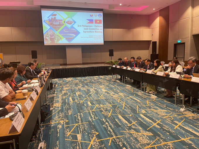 The third meeting of the Vietnam-Philippines Joint Committee for Agricultural Cooperation (JCA) took place from October 15 to 16 in Manila, Philippines. Photo: ICD.