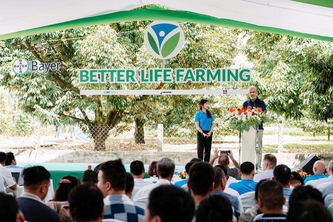 Launch ceremony of the Better Life Farming project. Photo: Hong Thuy.