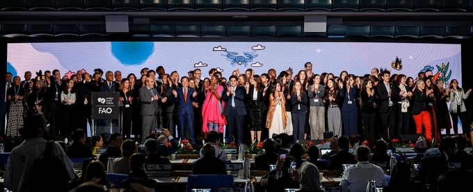 Closing ceremony of the World Food Forum (WFF) 2024.