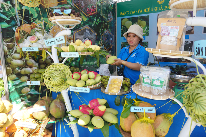 The museum will also feature an exhibition area for agricultural products to connect supply and demand. Photo: Ho Thao.