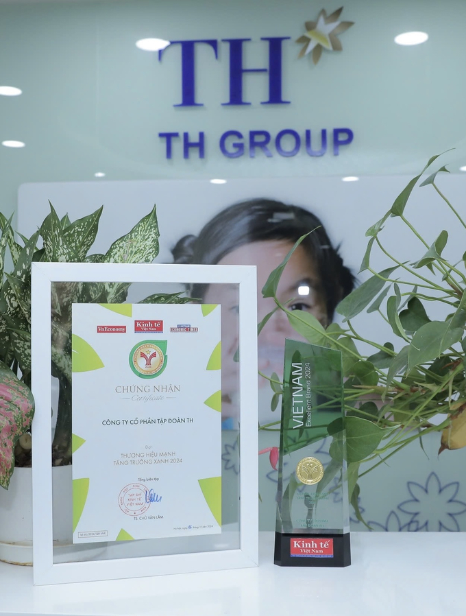 TH Group was recognized among the top brands for green growth in 2024.