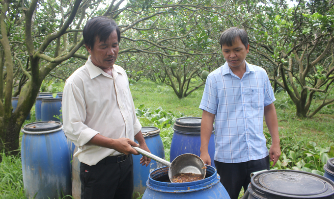 Hội Nông dân xã Bình Lợi từng bước nhân rộng mô hình. Ảnh: Trần Trung.