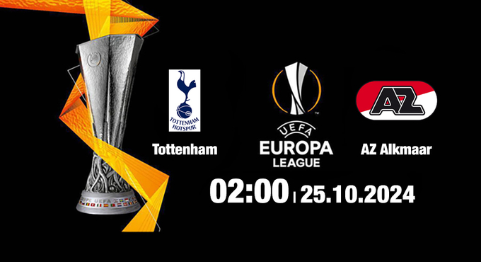 Nhận định, trực tiếp Tottenham vs AZ Alkmaar, Cúp C2 Châu Âu, 02h00 ngày 25/10/2024