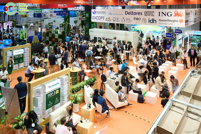 The Green Economy Exhibition 2024 featured over 200 businesses from 13 countries.