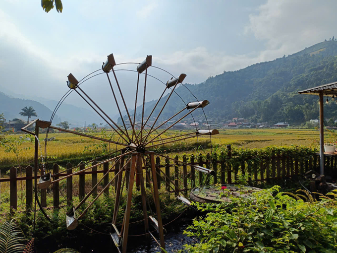 The green, nature-friendly atmosphere is a distinctive feature of Mu Cang Chai homestays. Photo: Thanh Tien.