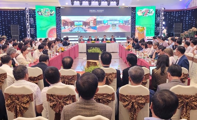 Conference to promote investment in agriculture and rural areas in the Central Highlands provinces. Photo: Tuan Anh.