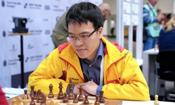 Quang Liêm đã xuống hạng 16 thế giới. Ảnh: FIDE