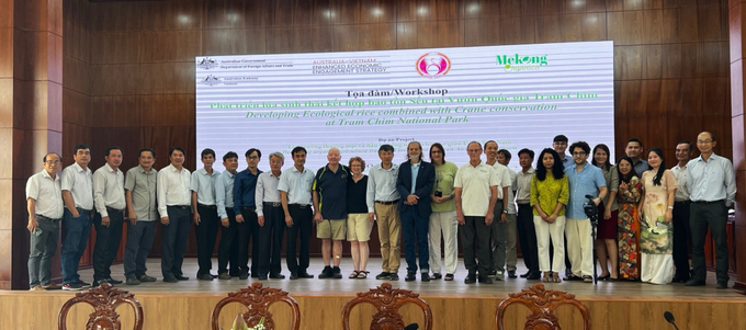 On January 13, 2024, Mekong Organics and the Dong Thap People's Committee jointly organized an international workshop on regenerative ecological agriculture, as part of the AVEG project funded by DFAT for Mekong Organics.