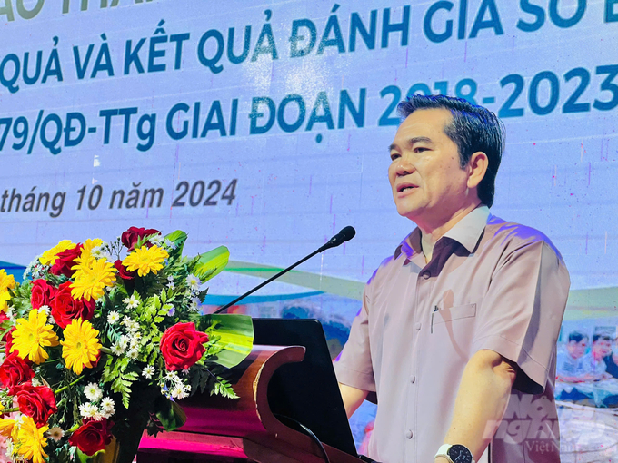 Mr. Chau Cong Bang, Deputy Director of the Department of Agriculture and Rural Development of Ca Mau Province. Photo: Trong Linh.