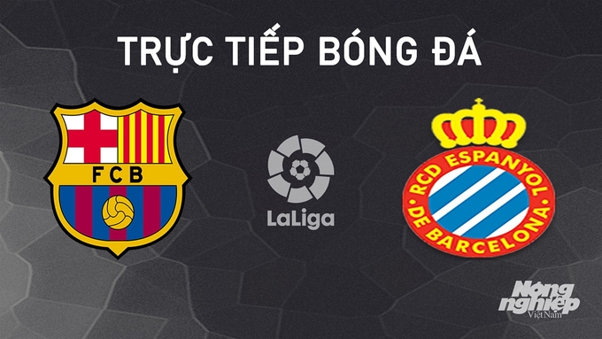 Trực tiếp bóng đá La Liga 2024/25 giữa Barcelona vs Espanyol hôm nay 3/11/2024