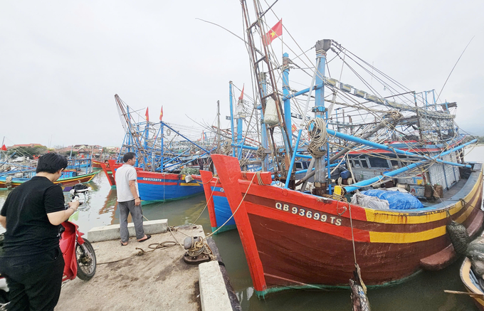 Tuyến kè biển Cảnh Dương góp phần mở mang ngành nghề và hỗ trợ ngư dân bám biển. Ảnh: T. P.