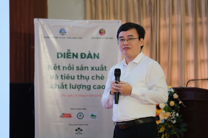 Mr. Nguyen Quoc Manh, Deputy Director of the Plant Cultivation Department, Ministry of Agriculture and Rural Development. Photo: Quynh Chi.