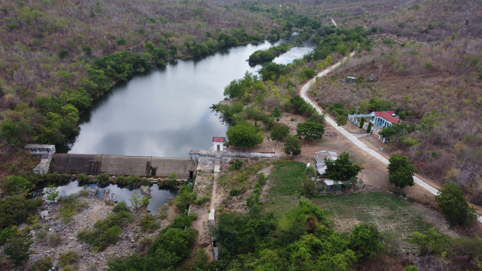 Đảm bảo an toàn hồ đập mùa mưa lũ luôn được Công ty TNHH MTV KTCTTL Ninh Thuận đưa lên hàng đầu. Ảnh: PC.