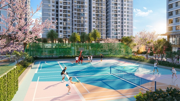 Tiện ích chăm sóc sức khỏe phủ đầy Hanoi Melody Residences. Ảnh: Đức Trung.