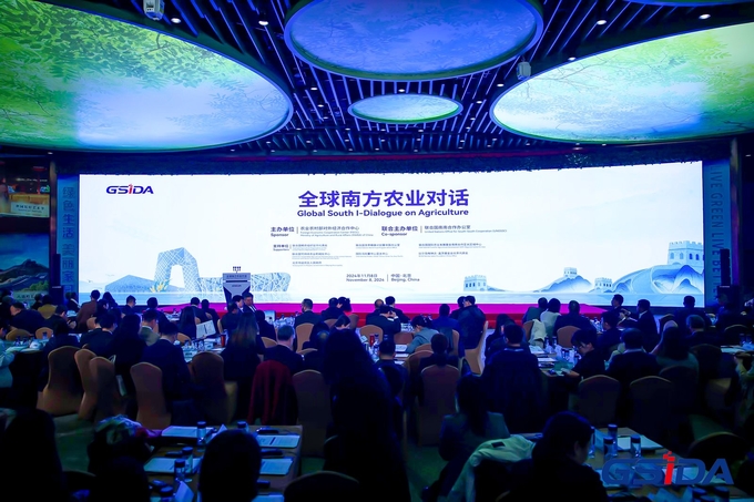 A view of the Global South I-Dialogue on Agriculture in Beijing, China, November 8, 2024.