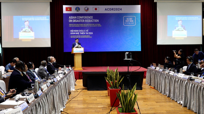 2024 Asian Conference on Disaster Reduction (ACDR2024) in Hanoi. Photo: Linh Linh.