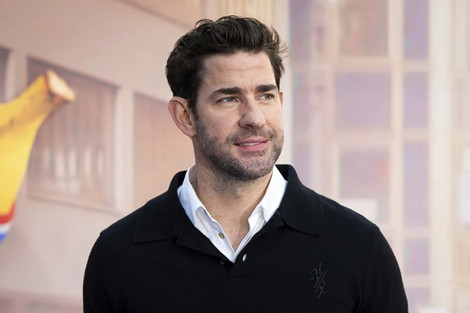 John Krasinski tại một buổi quảng bá phim ở London hồi tháng 5. Ảnh: AP.