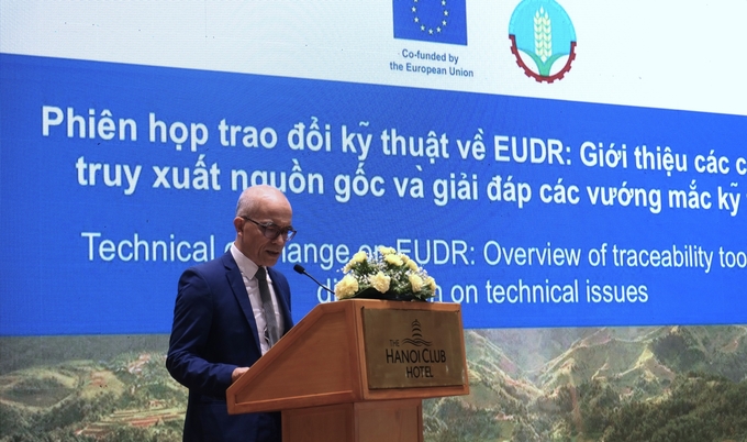 Mr. To Viet Chau, Deputy Director of the Department of International Cooperation, emphasized that Vietnam has not delayed its preparation and adaptation to the EUDR requirements.