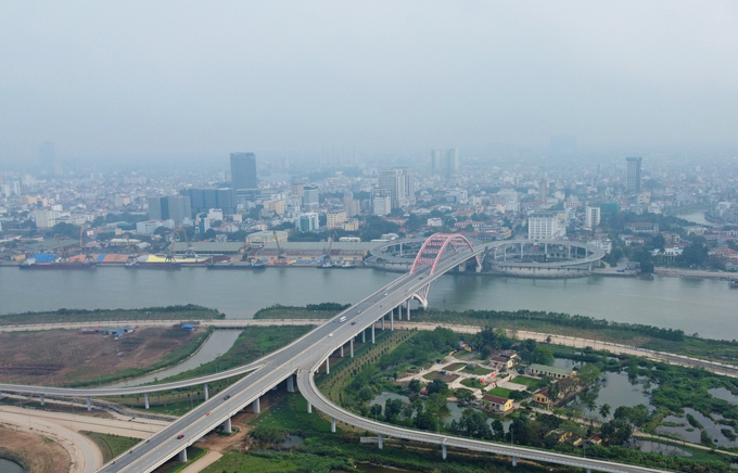 Thành phố Hải Phòng đã có sự phát triển đột phá trong những năm gần đây. Ảnh: Đinh Mười.