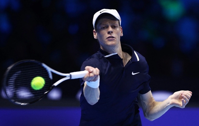 Sinner vào chung kết ATP Finals và đứng trước cơ hội giành ngôi vô địch trên sân nhà. Ảnh: Reuters