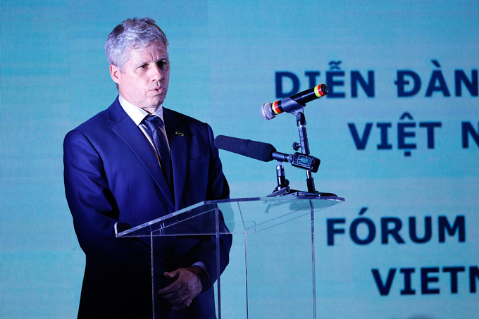 Mr. Paolo Teixeira, Minister of Rural Development of Brazil, highly appreciated Vietnam's support and active participation in the initiative of the Global Alliance against Poverty. Photo: VGP.