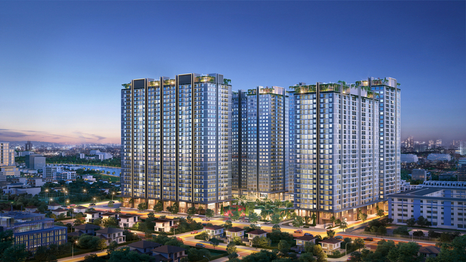 Hanoi Melody Residences (KĐT  Tây Nam Linh Đàm, quận Hoàng Mai) gây sốt khi có mức giá rumor tốt hơn kỳ vọng. Ảnh: Đỗ Hưng.