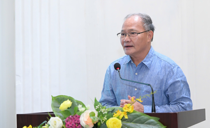 Dr. Hoang Van Thang: 'The dam must have an owner'. Photo: Tung Dinh.