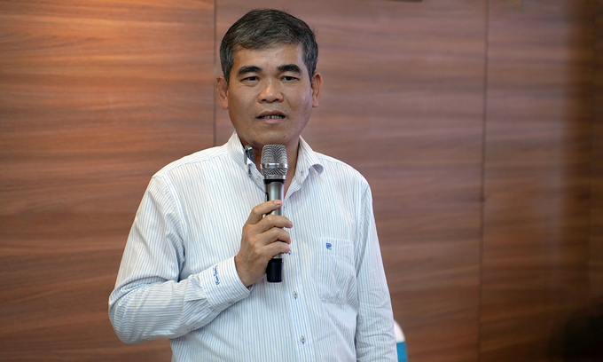 Mr. Hoang Lien Son shares the benefits of assigning plantation codes. Photo: Bao Thang.