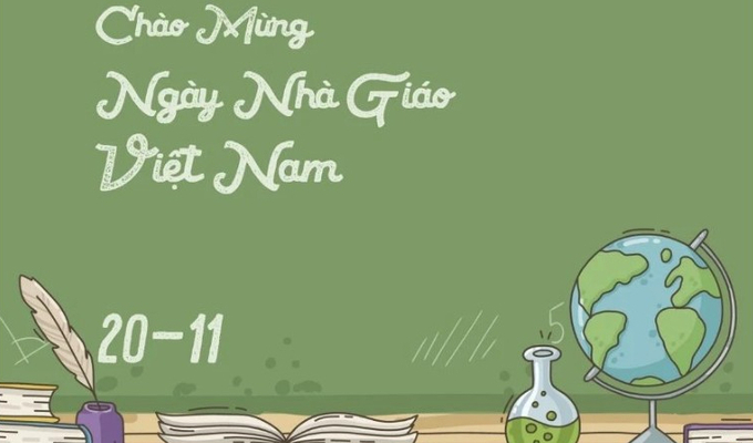 Mẫu thiệp 20/11 đẹp tặng cô ý nghĩa