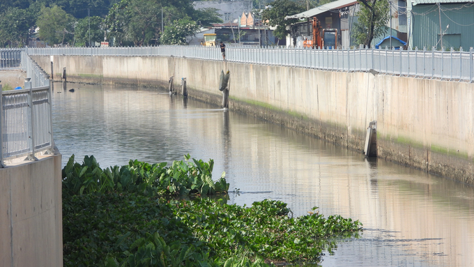 Giai đoạn 2021 - 2025, Ban QLDA ngành NN-PTNT được giao triển khai thực hiện 16 dự án với mục tiêu giải quyết các điểm ngập trên địa bàn tỉnh Bình Dương. Ảnh: Trần Trung.