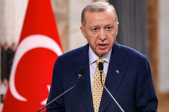 Tổng thống Thổ Nhĩ Kỳ Recep Tayyip Erdogan. Ảnh: Reuters.