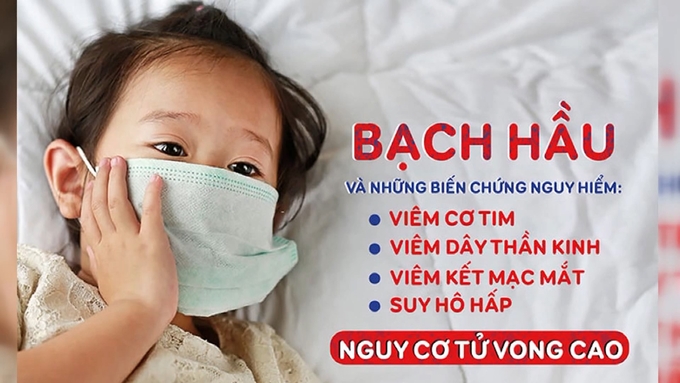 Bệnh bạch hầu lây lan nhanh và gây nhiều biến chứng nghiêm trọng. Ảnh minh họa