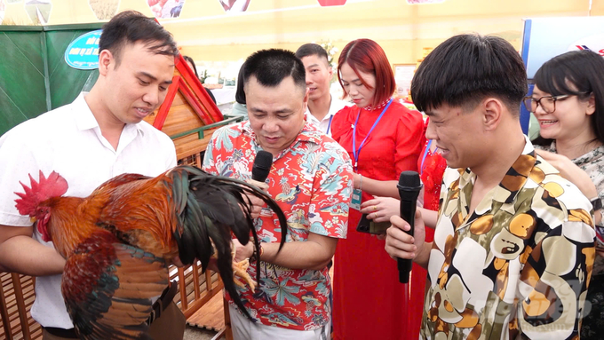 Nhiều sản phẩm chăn nuôi của tỉnh Thái Nguyên có thương hiệu và mang lại giá trị kinh tế cao. Ảnh: Quang Linh.