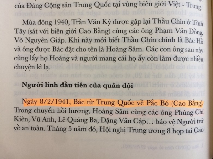 Ngày Bác từ Trung Quốc về Pác Bó (Cao Bằng) chính xác là 28/1/1941. Ảnh: Khải Mông.