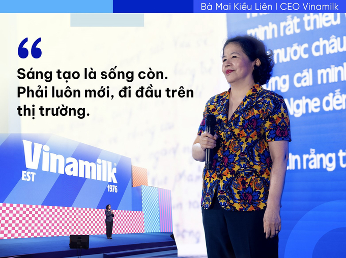 With nearly 30 years of expanding globally, Mrs. Mai Kieu Lien, CEO of Vinamilk, has identified three key factors to succeed in any market: Quality, service and price. Photo: VNM.