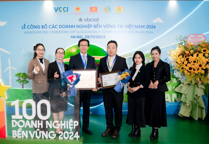 The award recognized this time is the 'fruit of labor' that the departments within C.P. Vietnam have collectively nurtured.