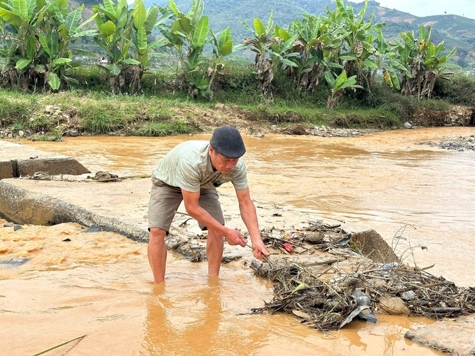 Người dân sẽ dọn dẹp kênh mương vào giữa tháng 12 để chuẩn bị cho vụ mùa mới. Ảnh: Đức Bình