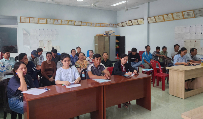 Institute III organized a training course for local residents in Song Cau town (Phu Yen). Photo: PC.