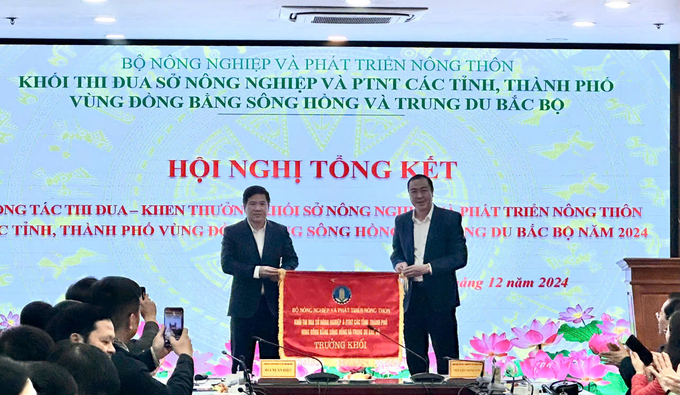 Sở NN-PTNT tỉnh Ninh Bình làm trưởng Khối thi đua các Sở NN-PTNT vùng Đồng bằng sông Hồng và Trung du Bắc bộ năm 2025. Ảnh: Thanh Phương