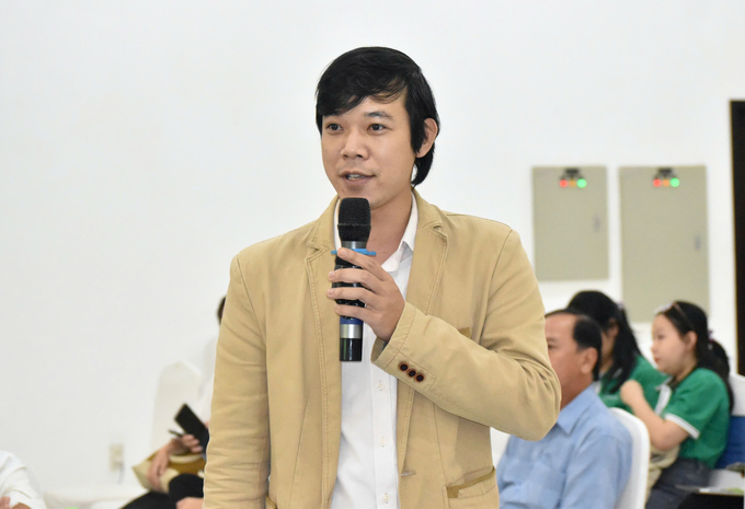 Mr. Nguyen The Phuong, Deputy Director of Global Connection Food Company. Photo: Minh Dam.