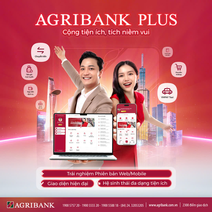 Agribank chuyển đổi số mạnh mẽ