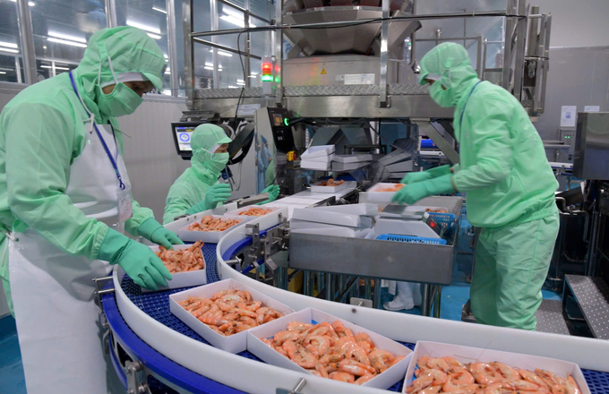 Shrimp exports reached 4 billion USD in 2024.