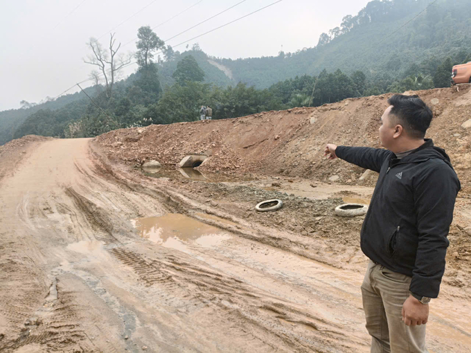 Đơn vị thi công cần sớm hoàn trả những đoạn kênh mương bị ảnh hưởng để đảm bảo nước tưới sản xuất cho người dân. Ảnh: Thanh Tiến.