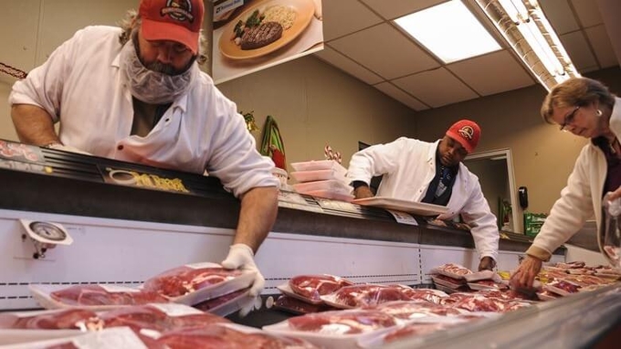 Brazilian meat processing giant JBS supplies meat to companies all over the world. Photo: The Guardian.