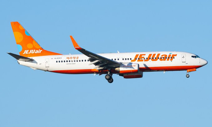 Một chiếc máy bay của Jeju Air. Ảnh: Minh họa.