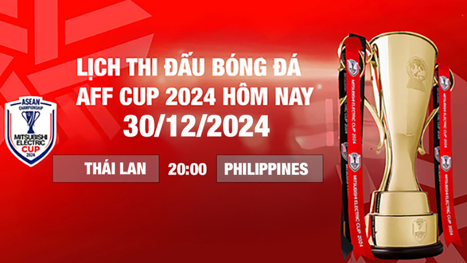 VTV2, VTV Cần Thơ trực tiếp bóng đá ASEAN CUP hôm nay 30/12