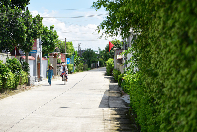 Nông nghiệp sinh thái, nông thôn hiện đại, nông dân văn minh. Ảnh: Tùng Đinh.