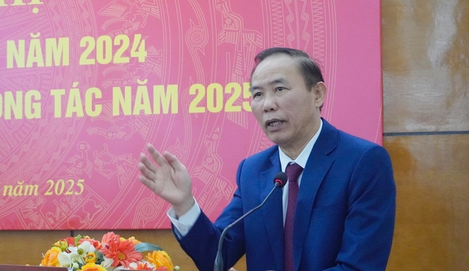 Deputy Minister of Agriculture and Rural Development Phung Duc Tien stated that there is still significant potential for growth in the fisheries sector. Photo: Hong Tham.